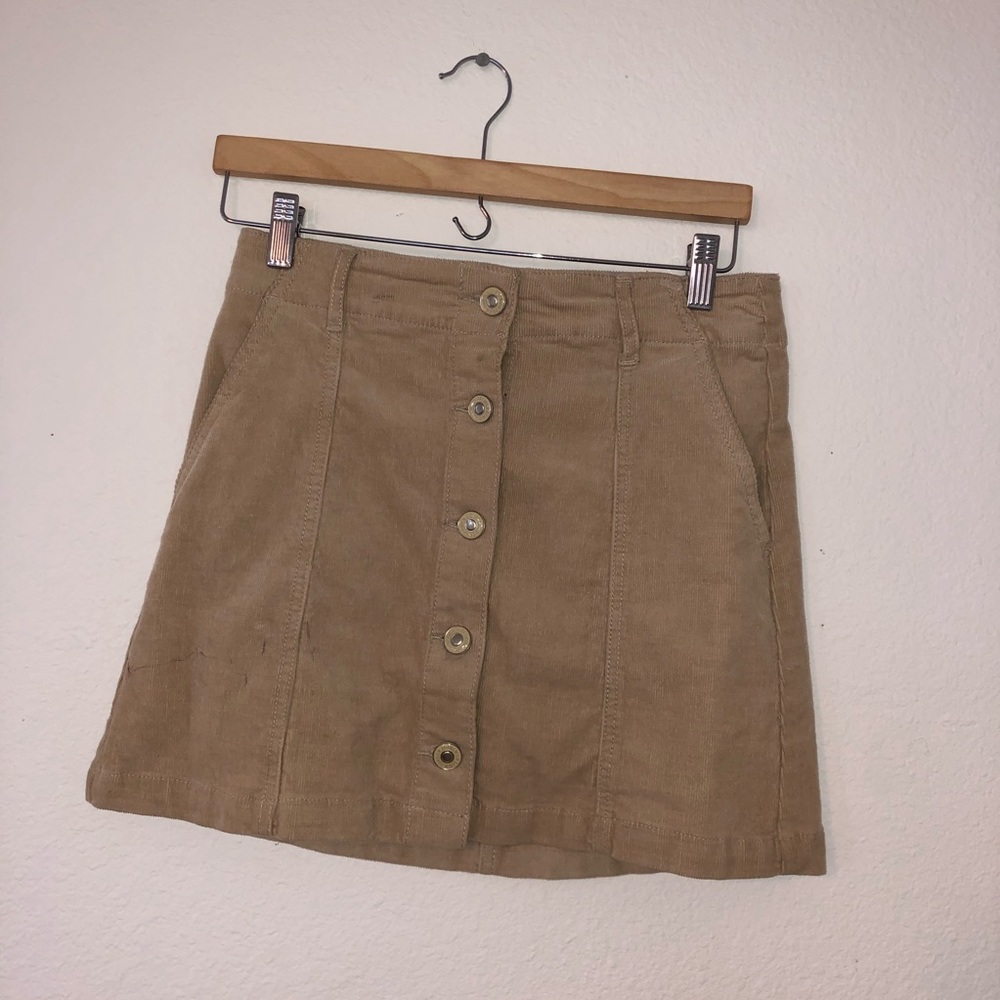 Forever 21 Corduroy Skirt with Pockets